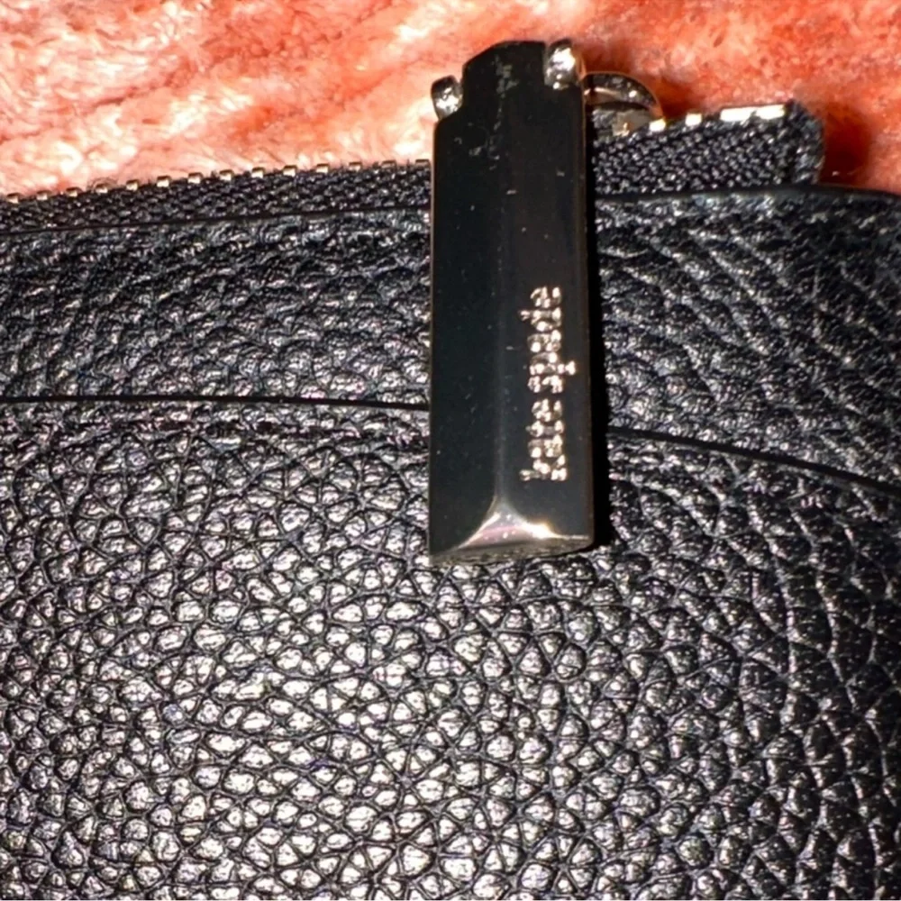 Kate Spade Margaux Pebble Bifold Black Wallet